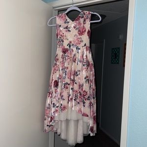 Joyfolie Dresses | Joyfolie Floral Juliet Velvet and Tulle Dress. Size 7